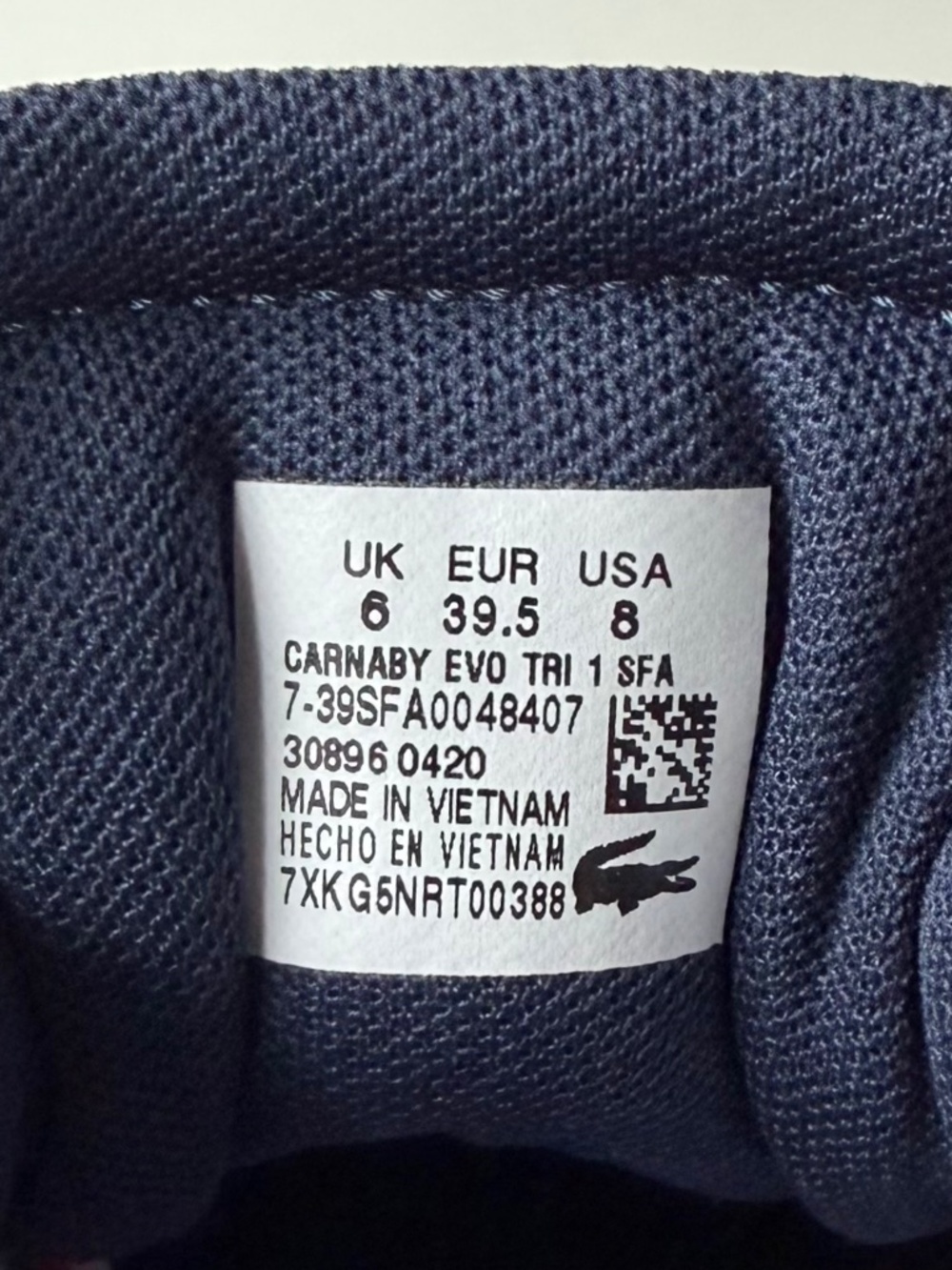 Lacoste Women's Carnaby Evo Tricolor Leather Sneakers - Picture 7 of 12